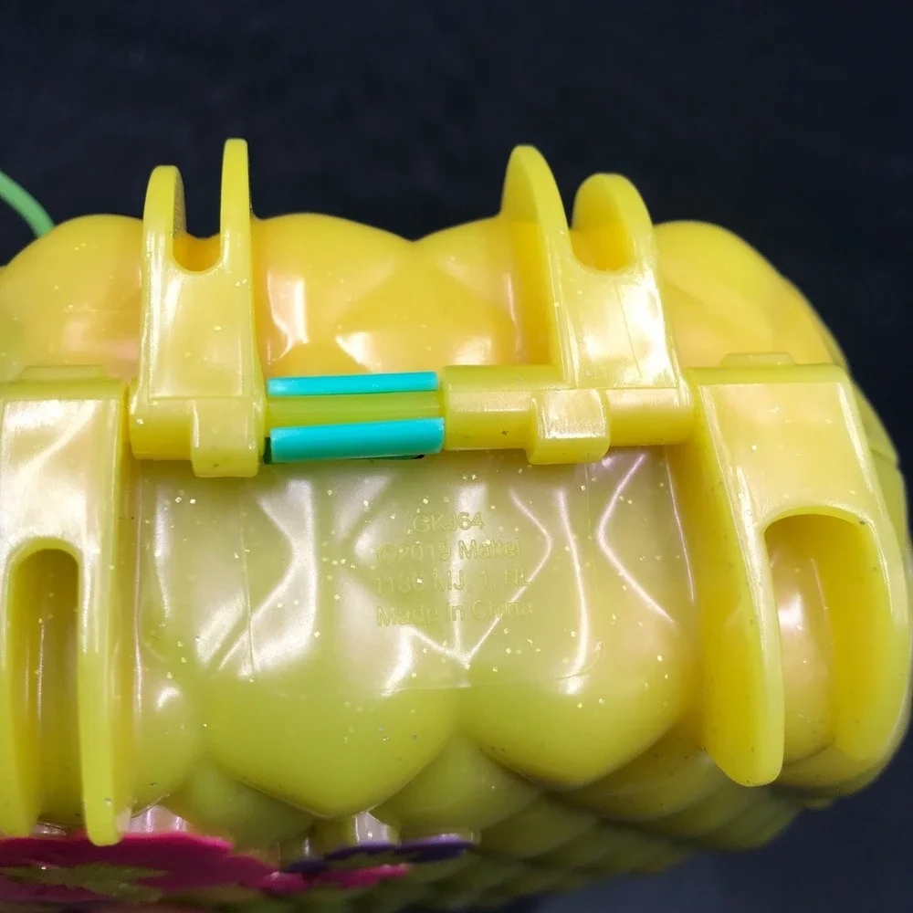 Polly Pocket Tropicool Pineapple Purse Compact Playset Incomplete